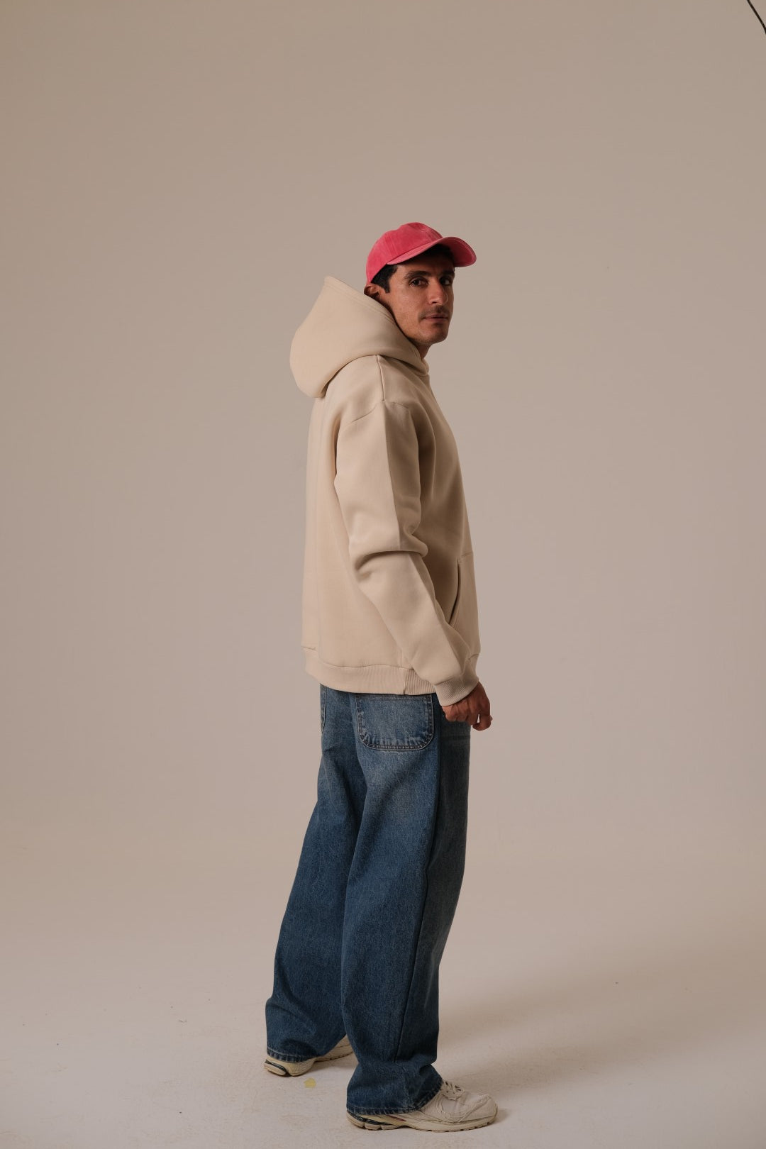 Sand Beige Hoodie