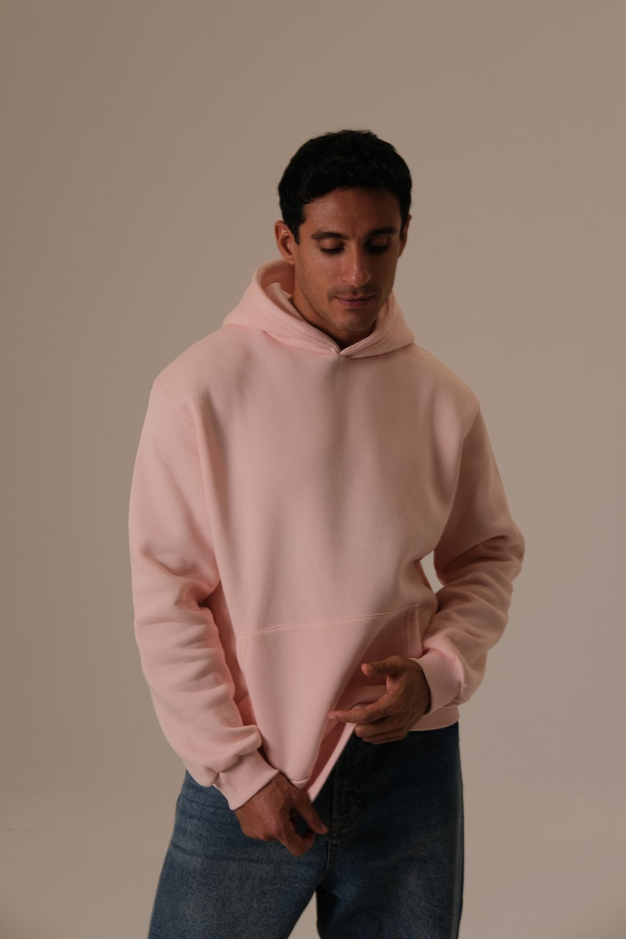 Salmon Pink Hoodie