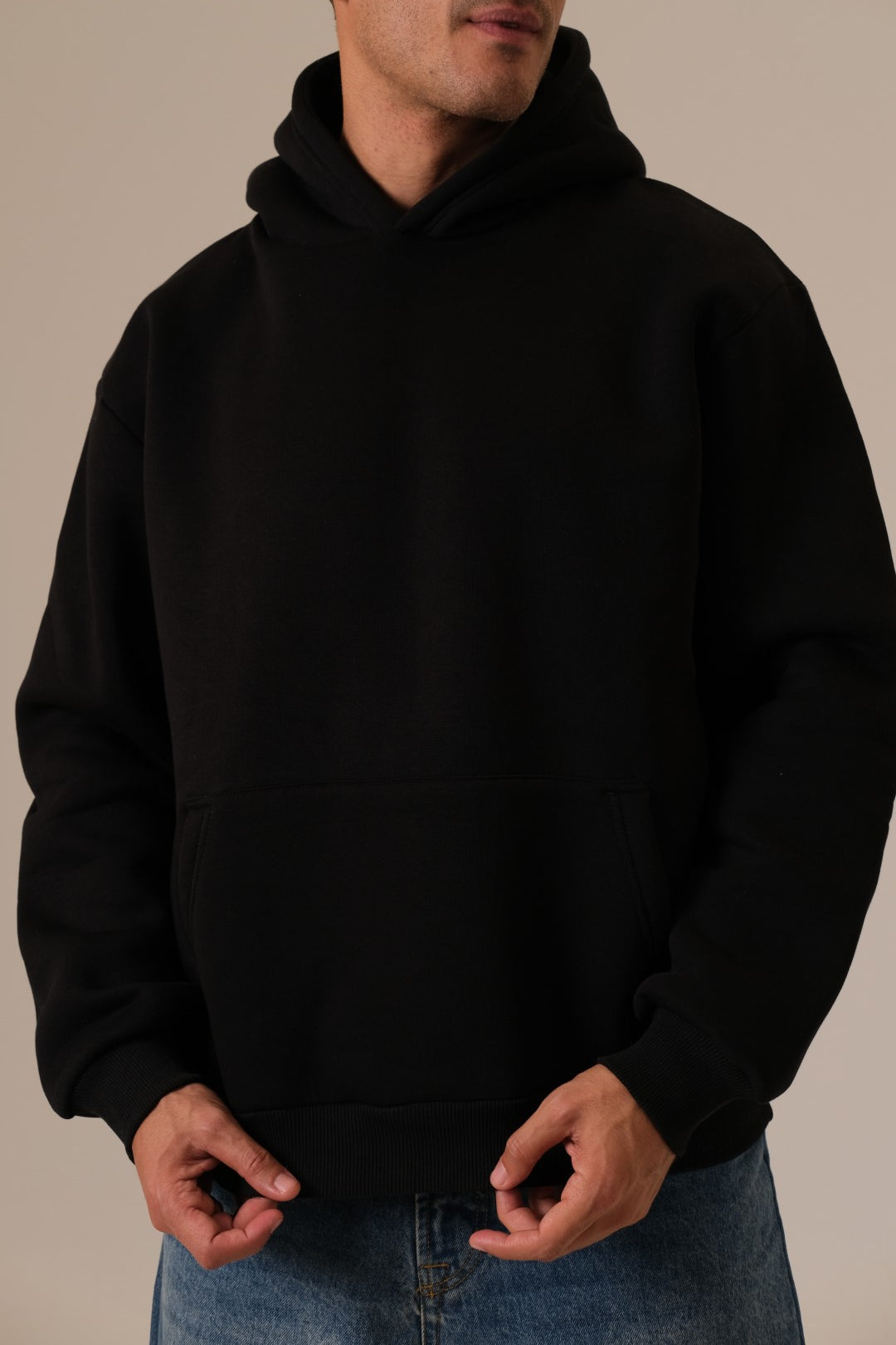 Charcoal Black Hoodie