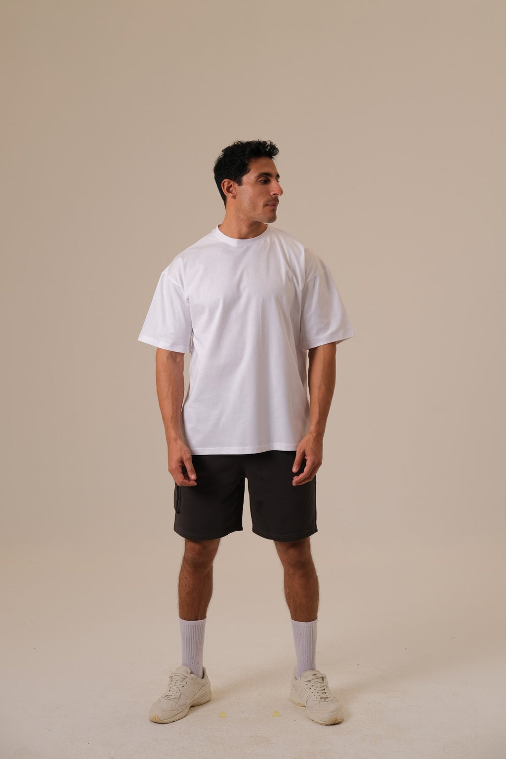 White Oversized Tees