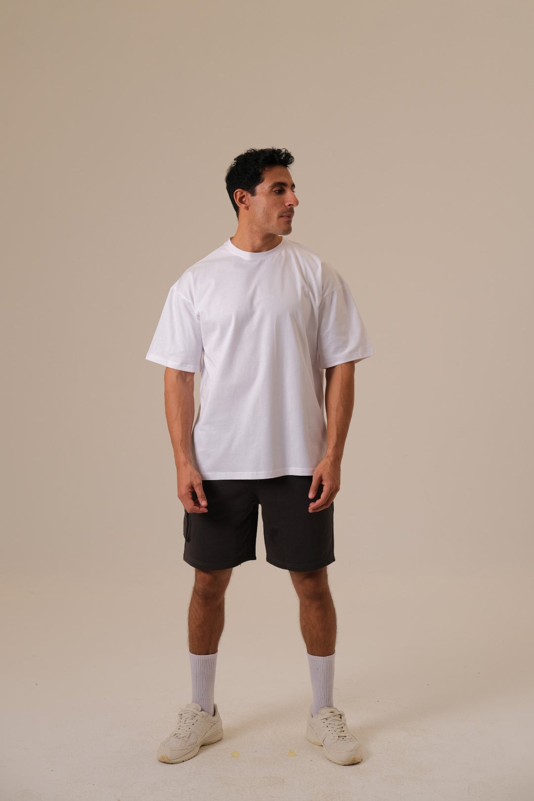 White Oversized Tees