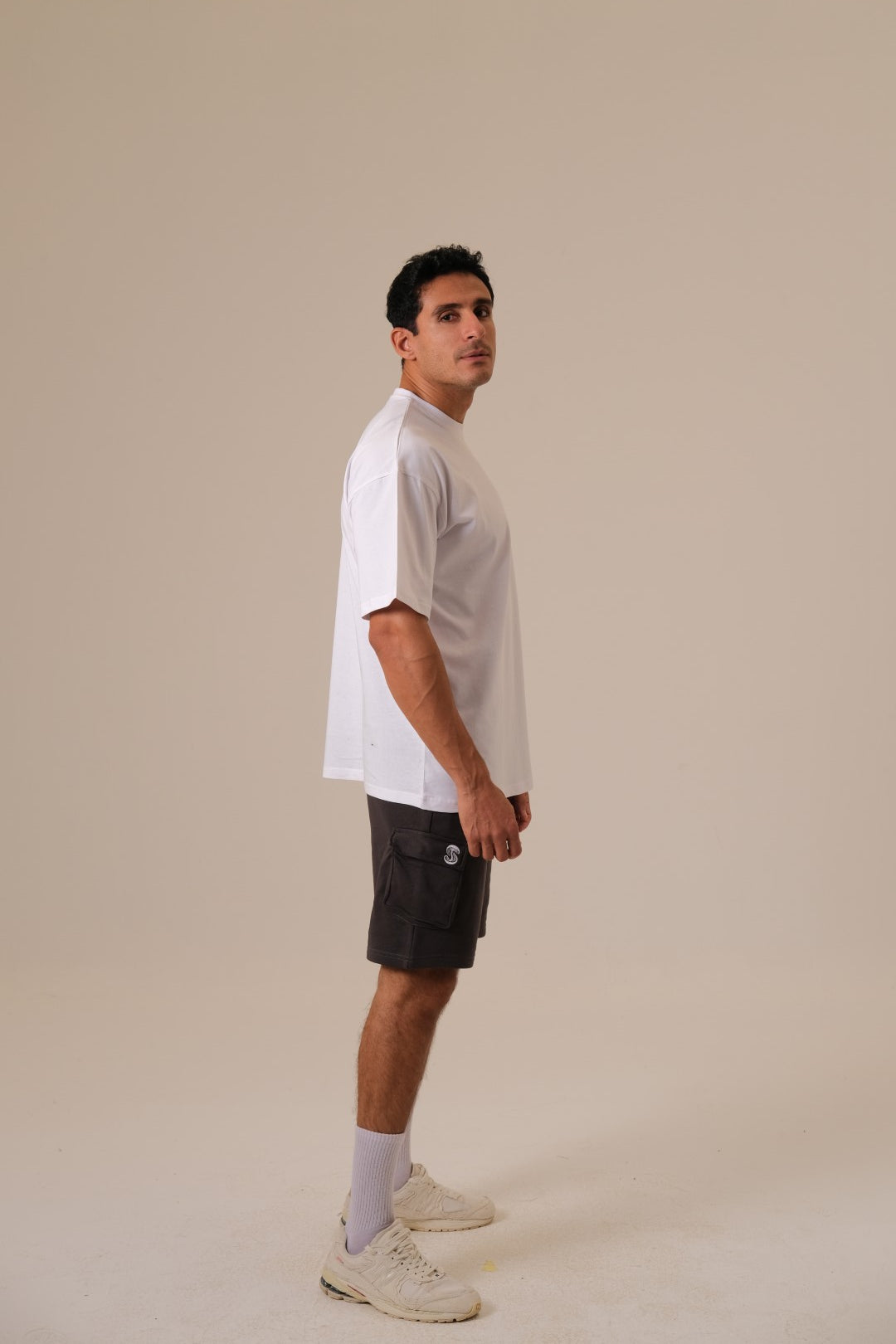 White Oversized Tees