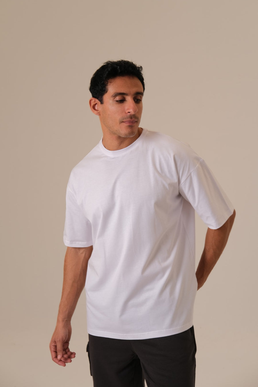 White Oversized Tees