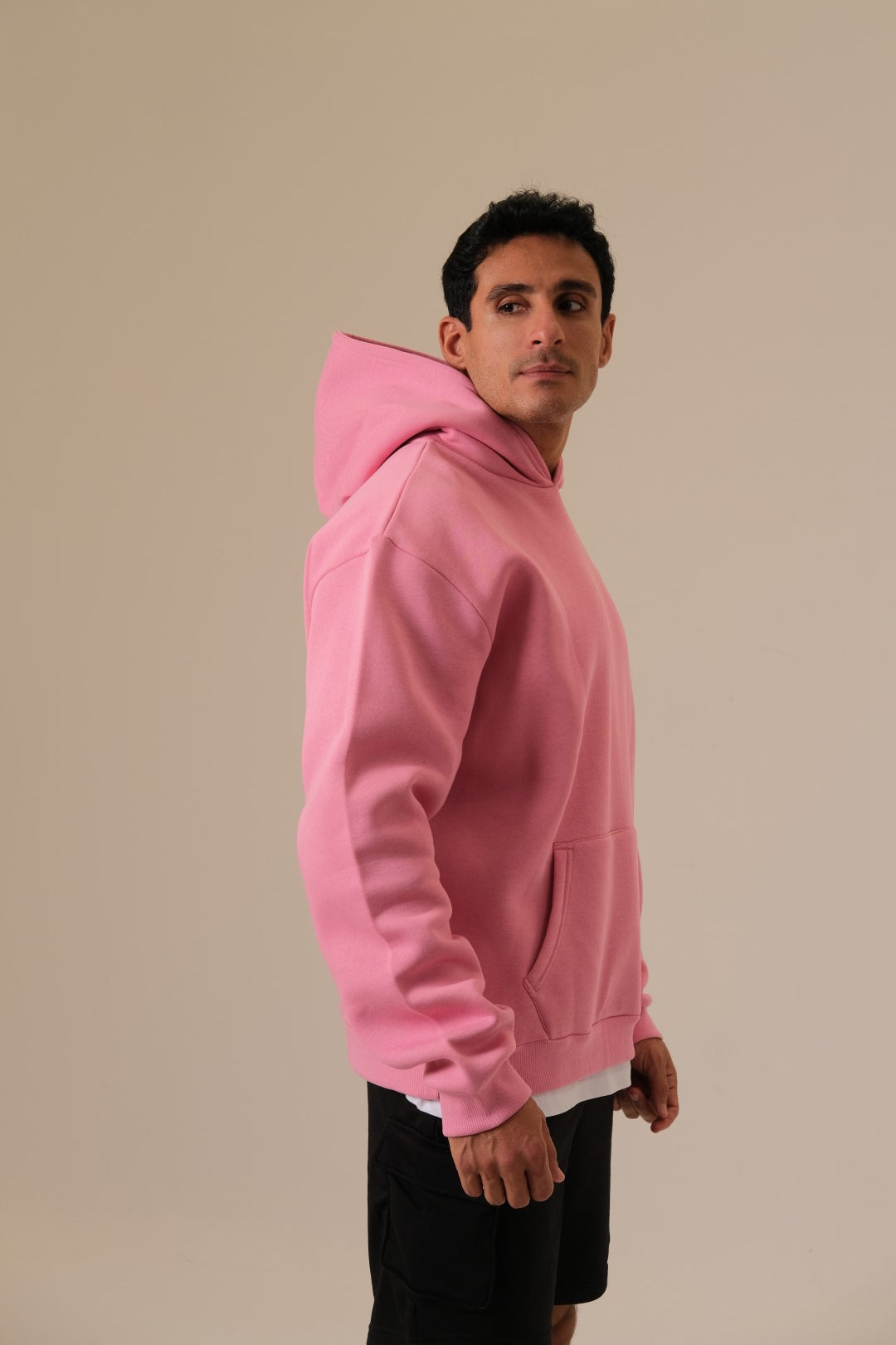 Coral Pink Hoodie