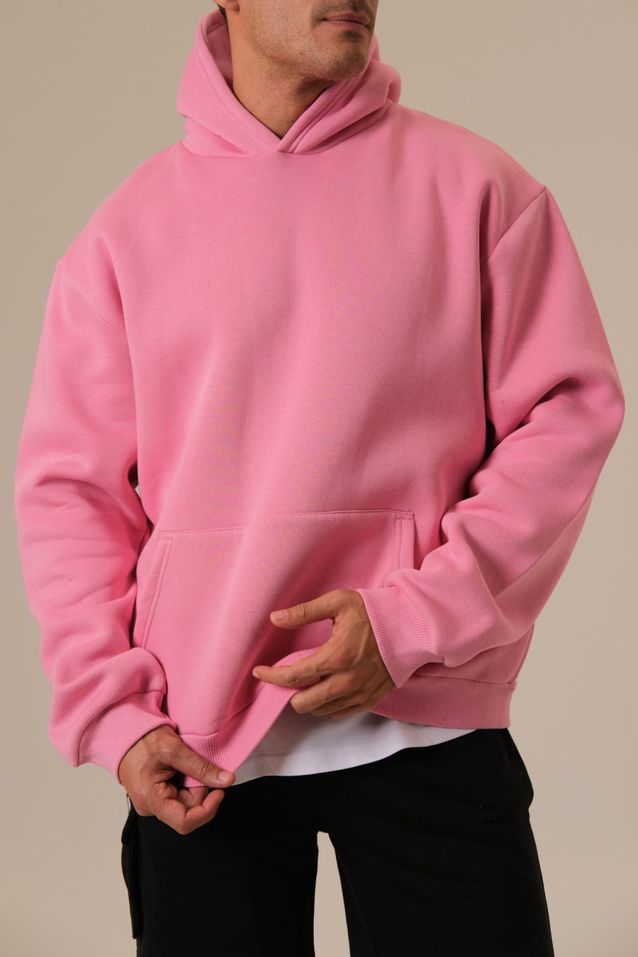 Coral Pink Hoodie