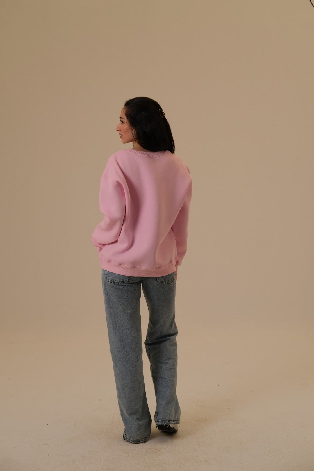 Rosy Pink Crewneck