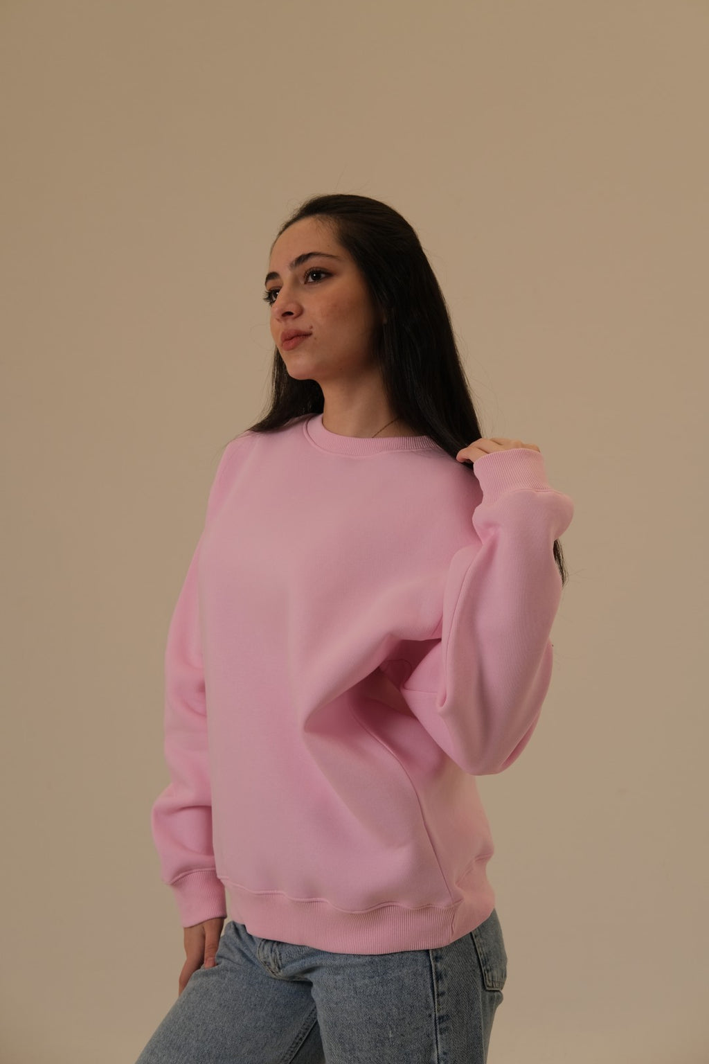 Rosy Pink Crewneck