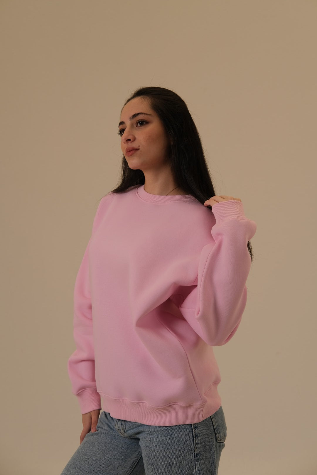 Rosy Pink Crewneck