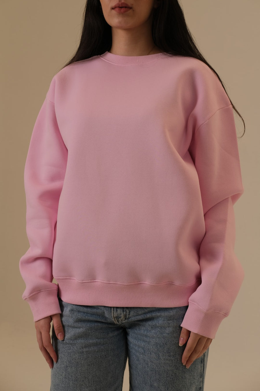 Rosy Pink Crewneck