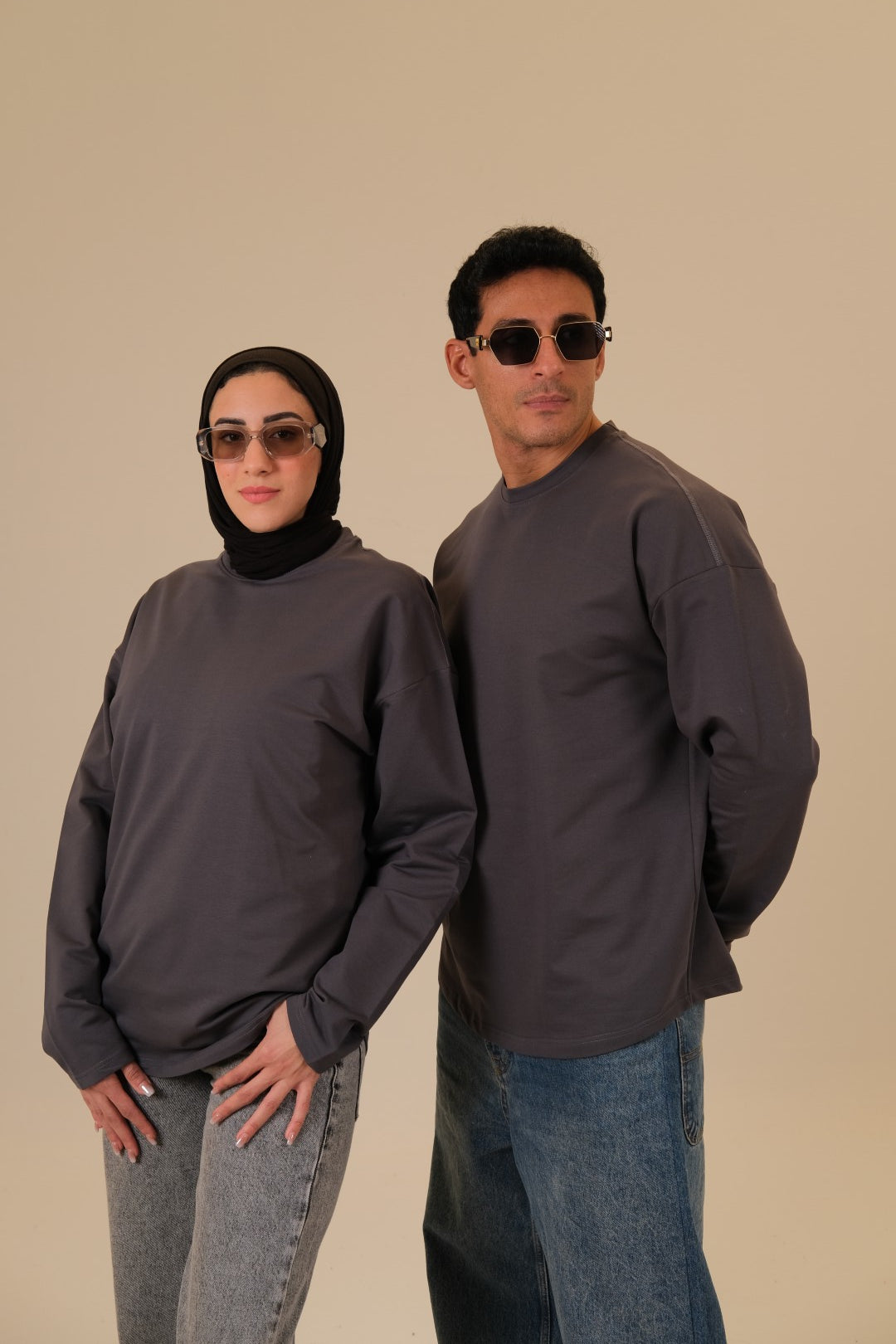 Coreline Long Sleeves Tee - Grey