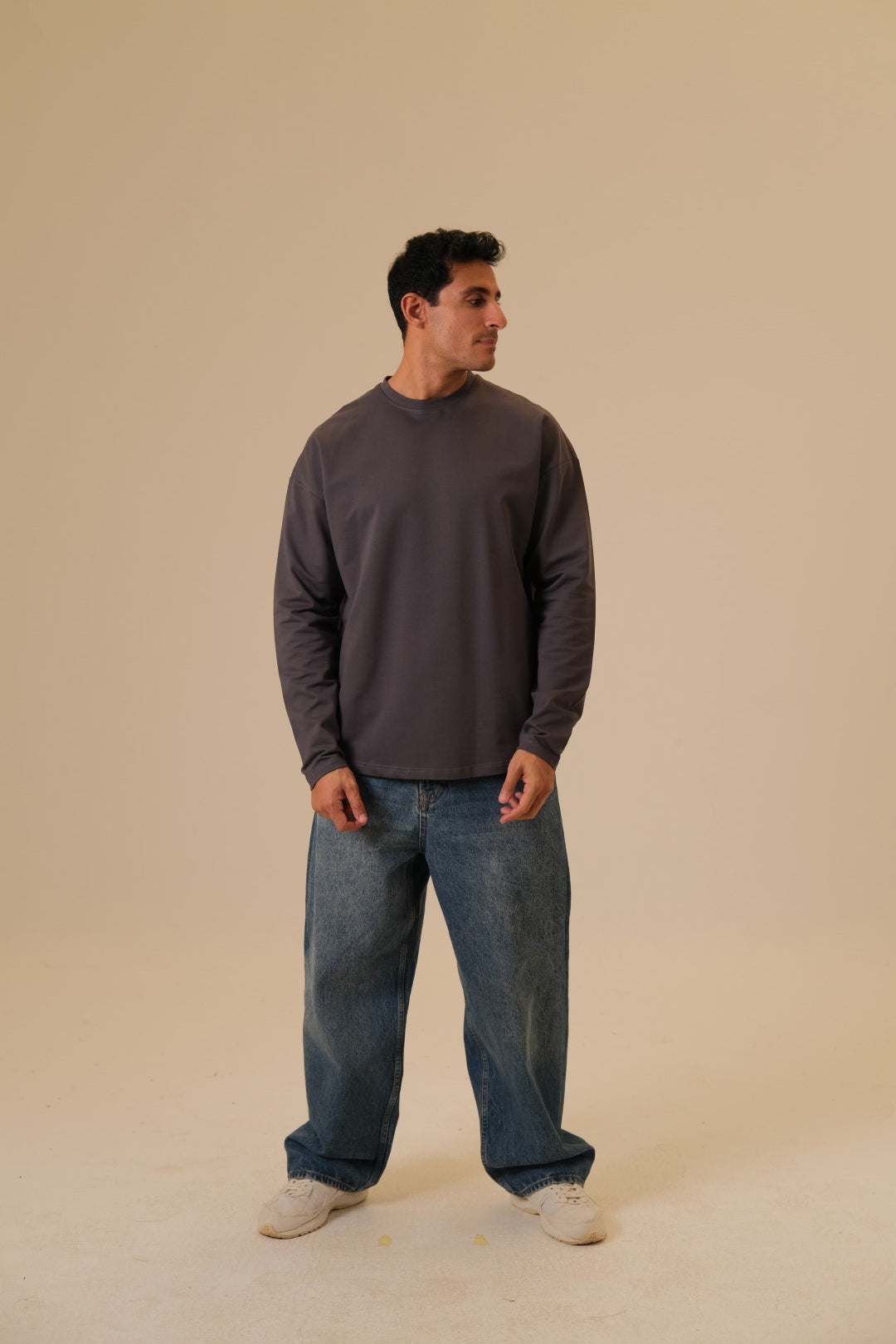 Coreline Long Sleeves Tee - Grey