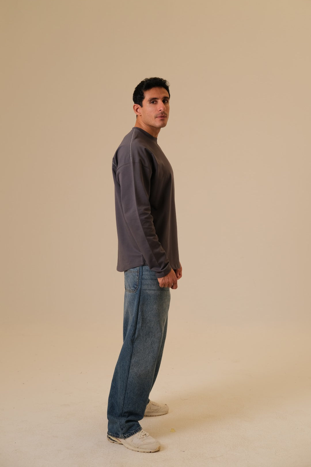 Coreline Long Sleeves Tee - Grey