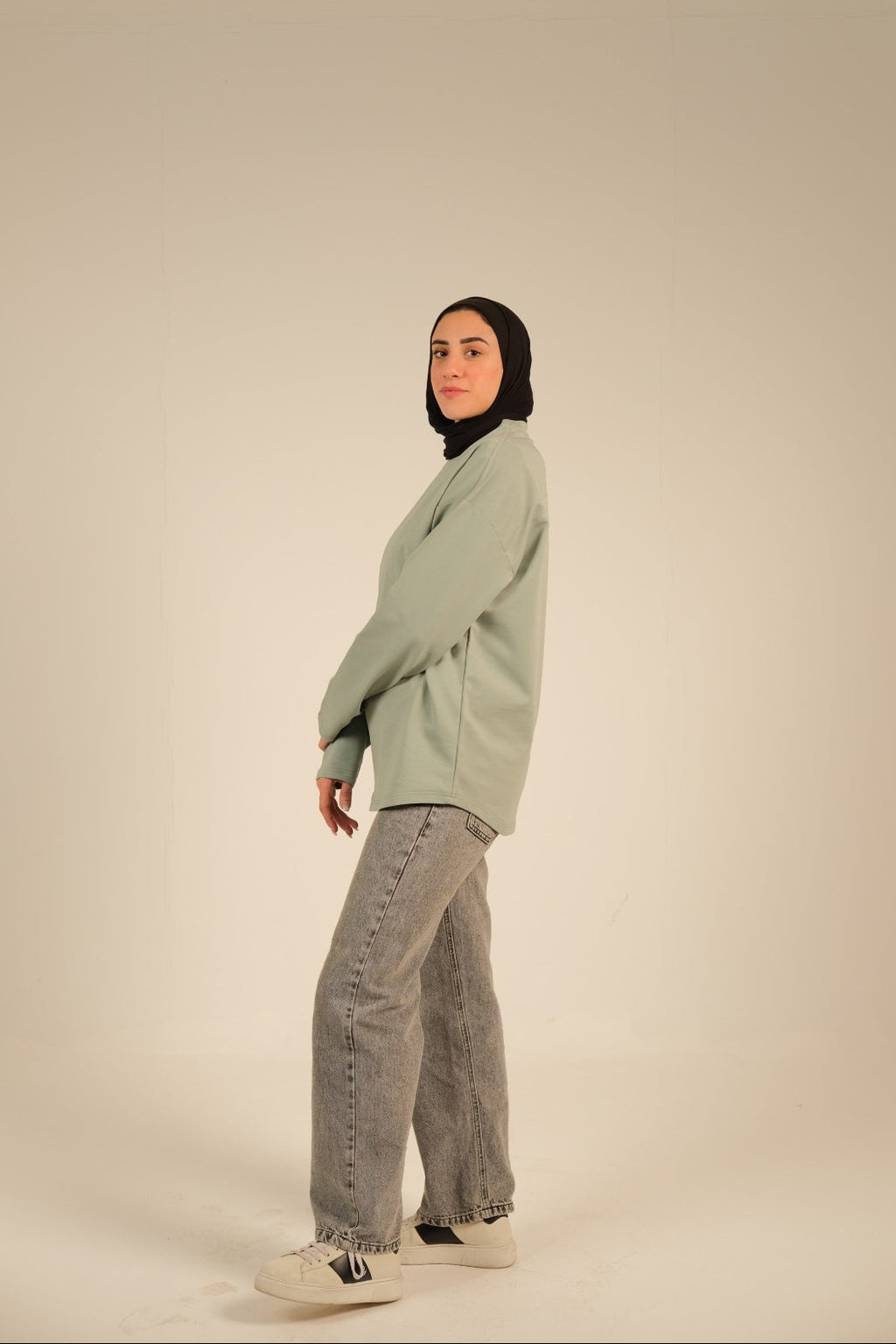 Coreline Long Sleeves Tee - Mint Green