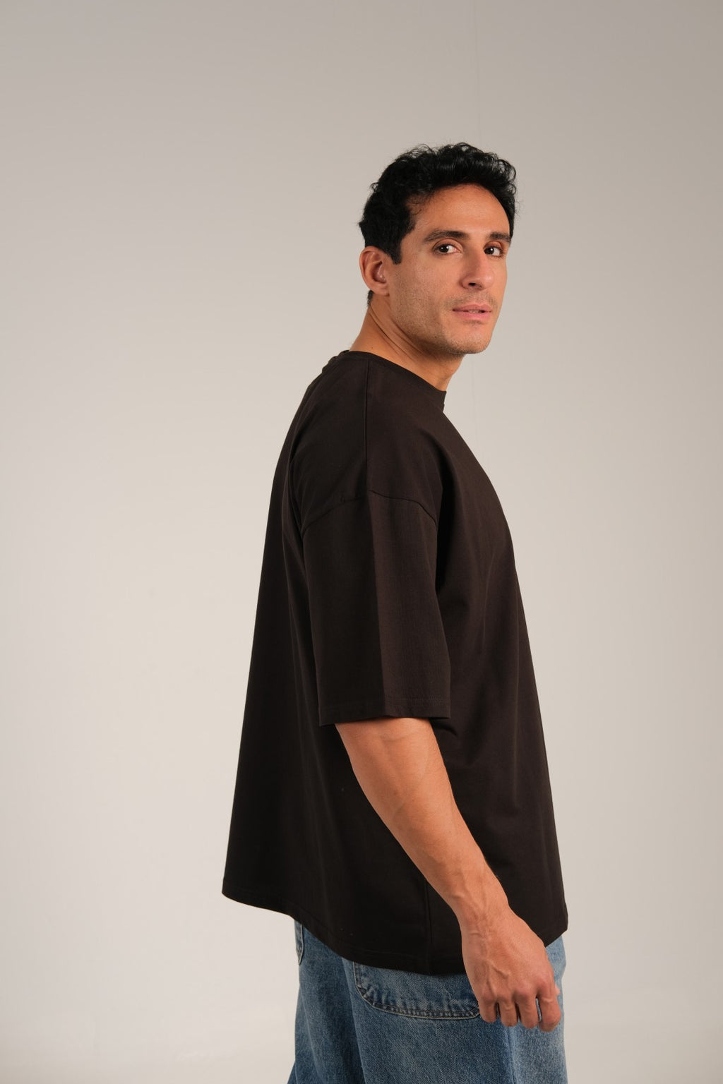 Black Oversized Tees