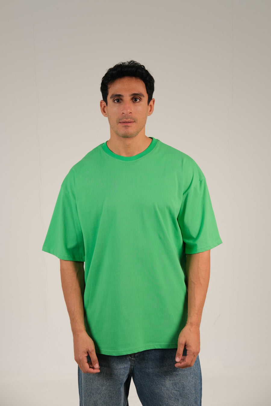 Garden Green Oversized Tees