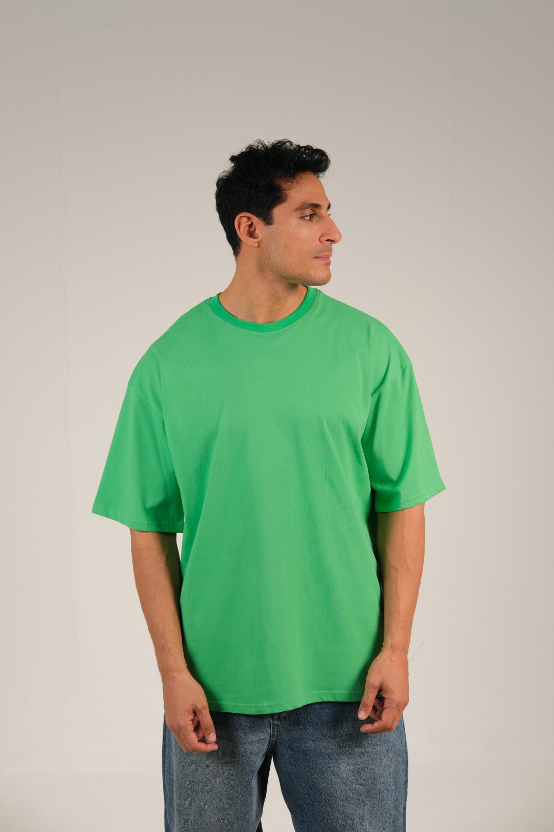 Garden Green Oversized Tees