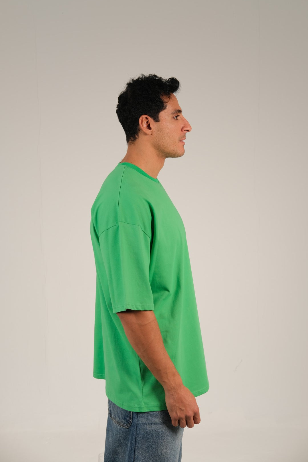 Garden Green Oversized Tees