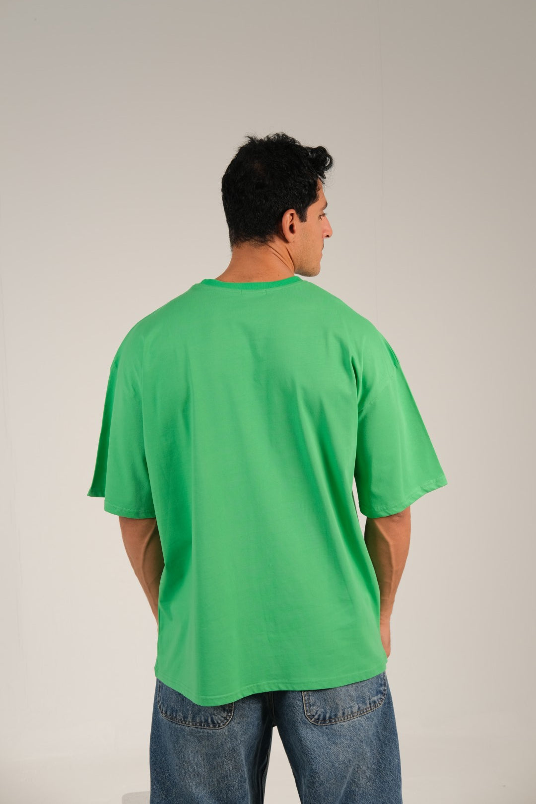 Garden Green Oversized Tees