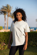 Coreline Half Sleeves Tee - Beige