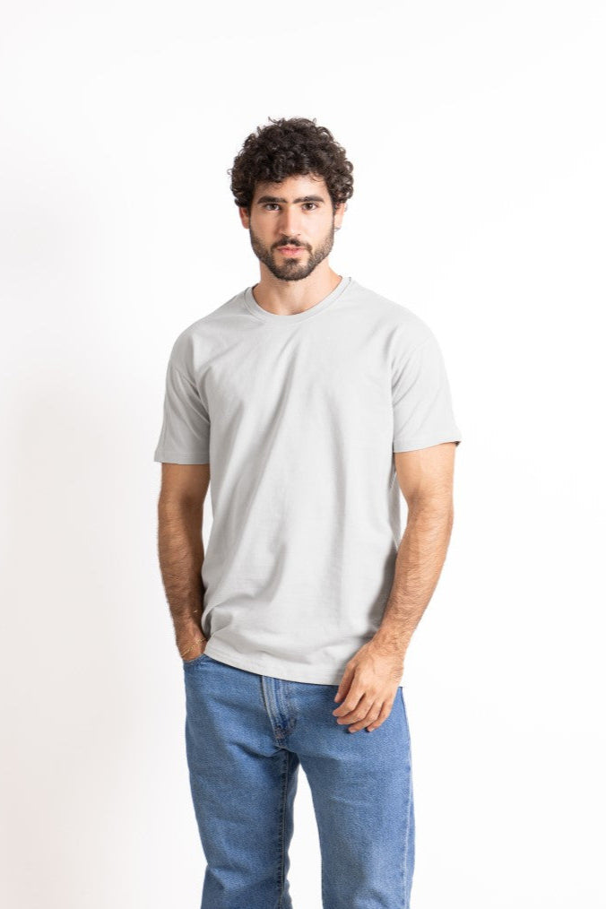 Coreline Half Sleeves Tee - Grey
