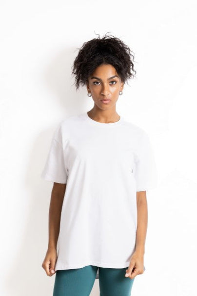 Coreline Half Sleeves Tee - White
