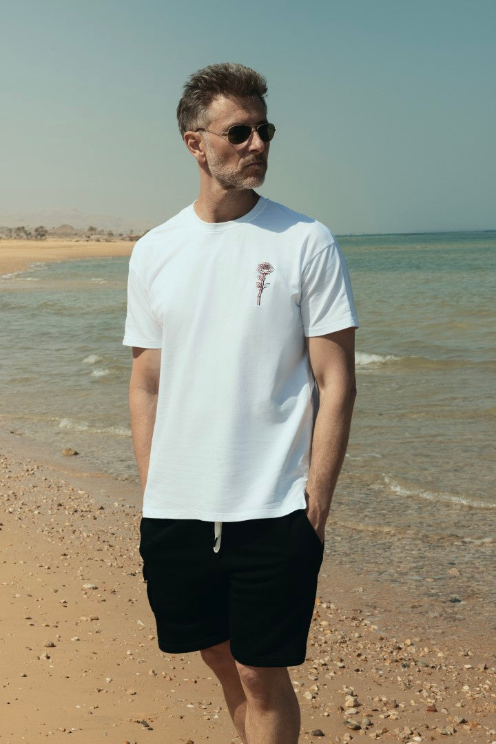 Fadded Flower Coreline Tee