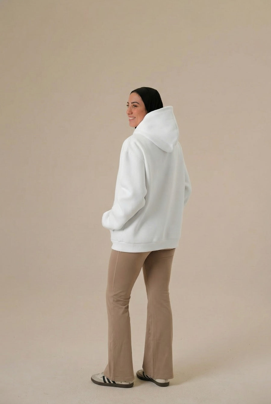 Beige Yoga Pants