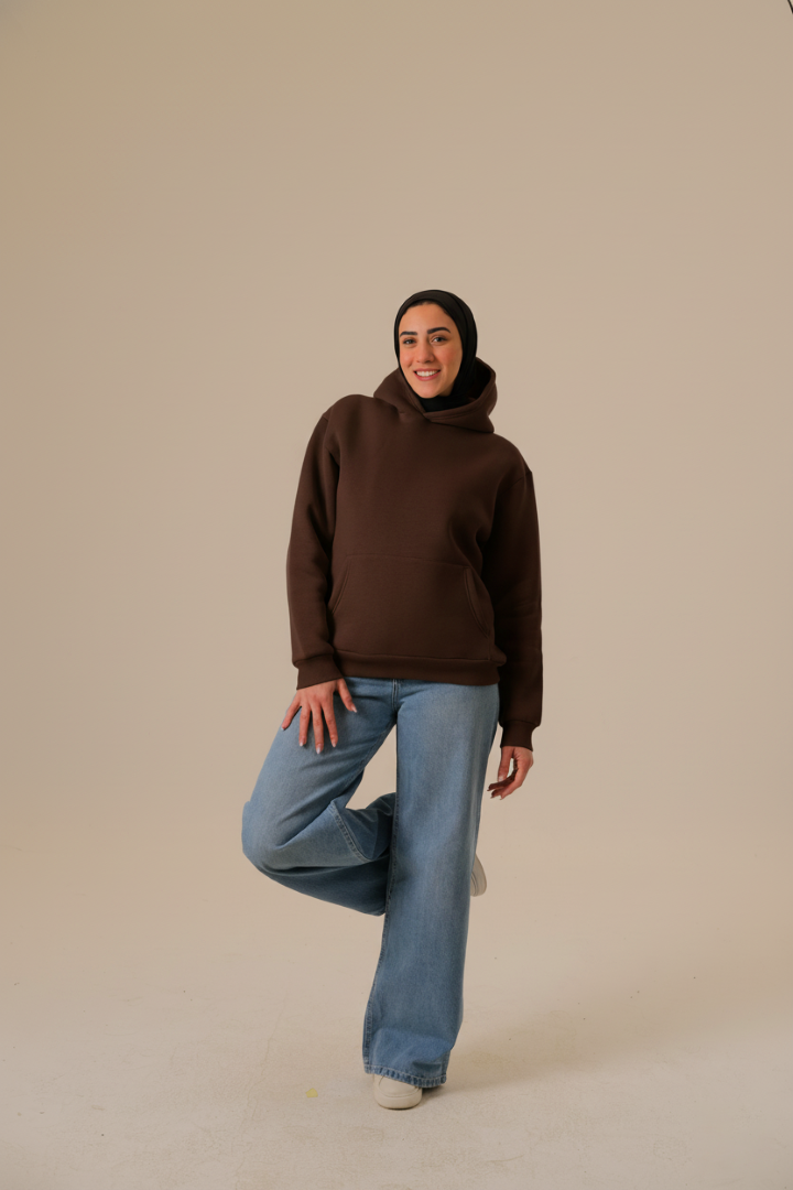 Choco Brown Hoodie