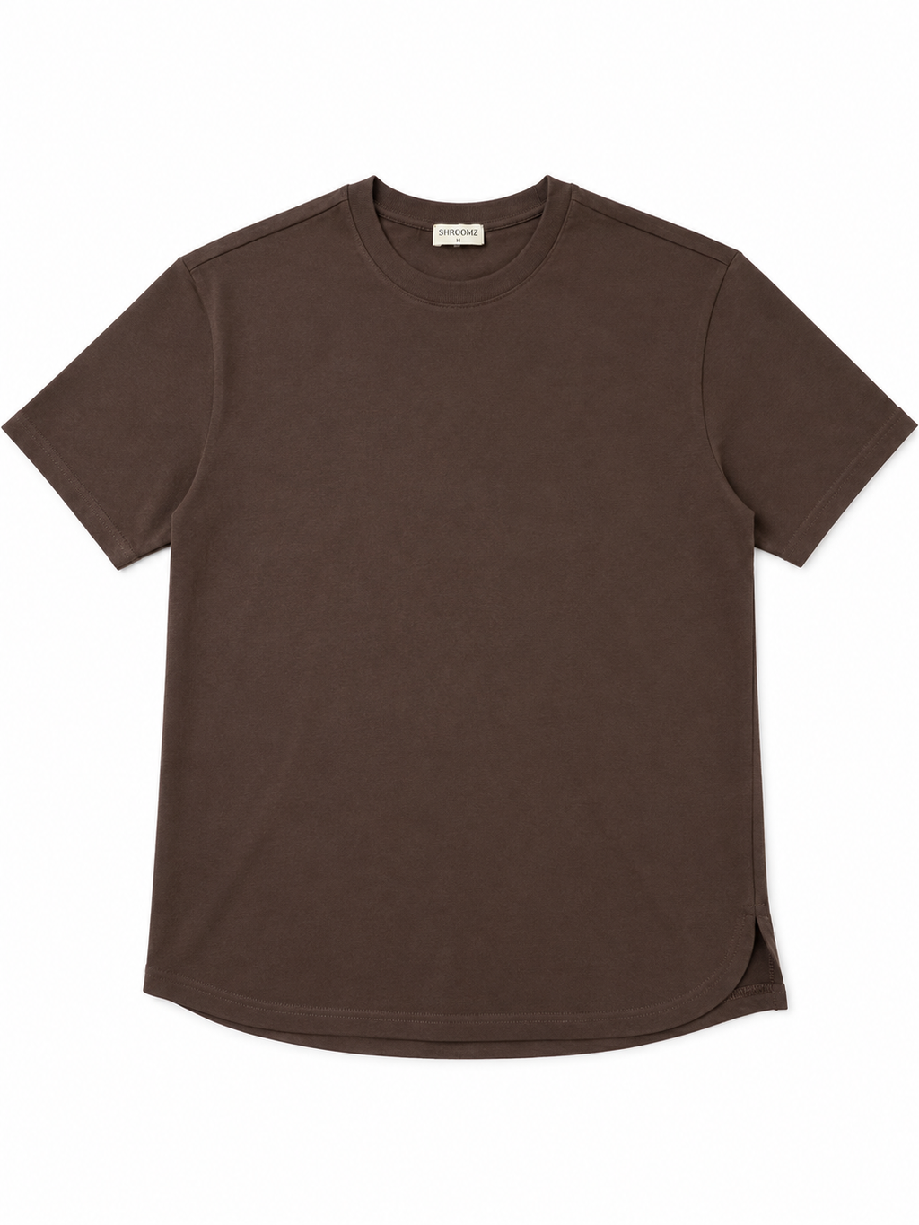 Coreline Half Sleeves Tee - Brown, product view