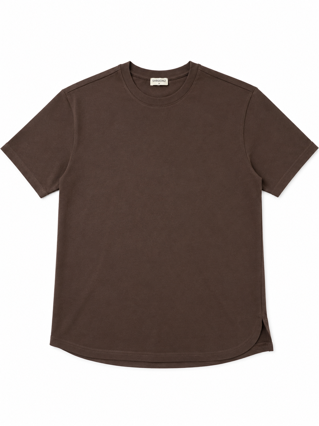 Coreline Half Sleeves Tee - Brown, product view