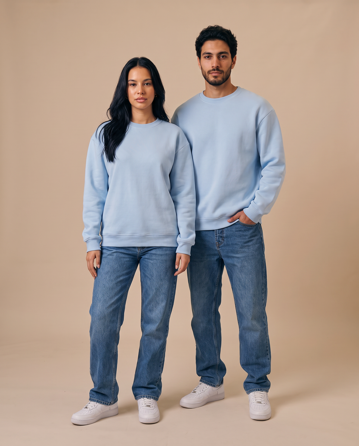 Blue Ciel Crewneck - duo