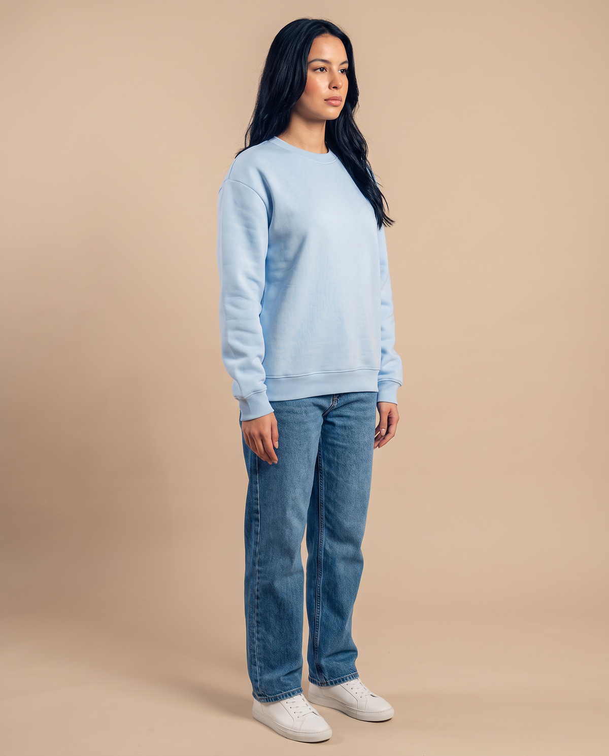 Blue Ciel Crewneck - look 1