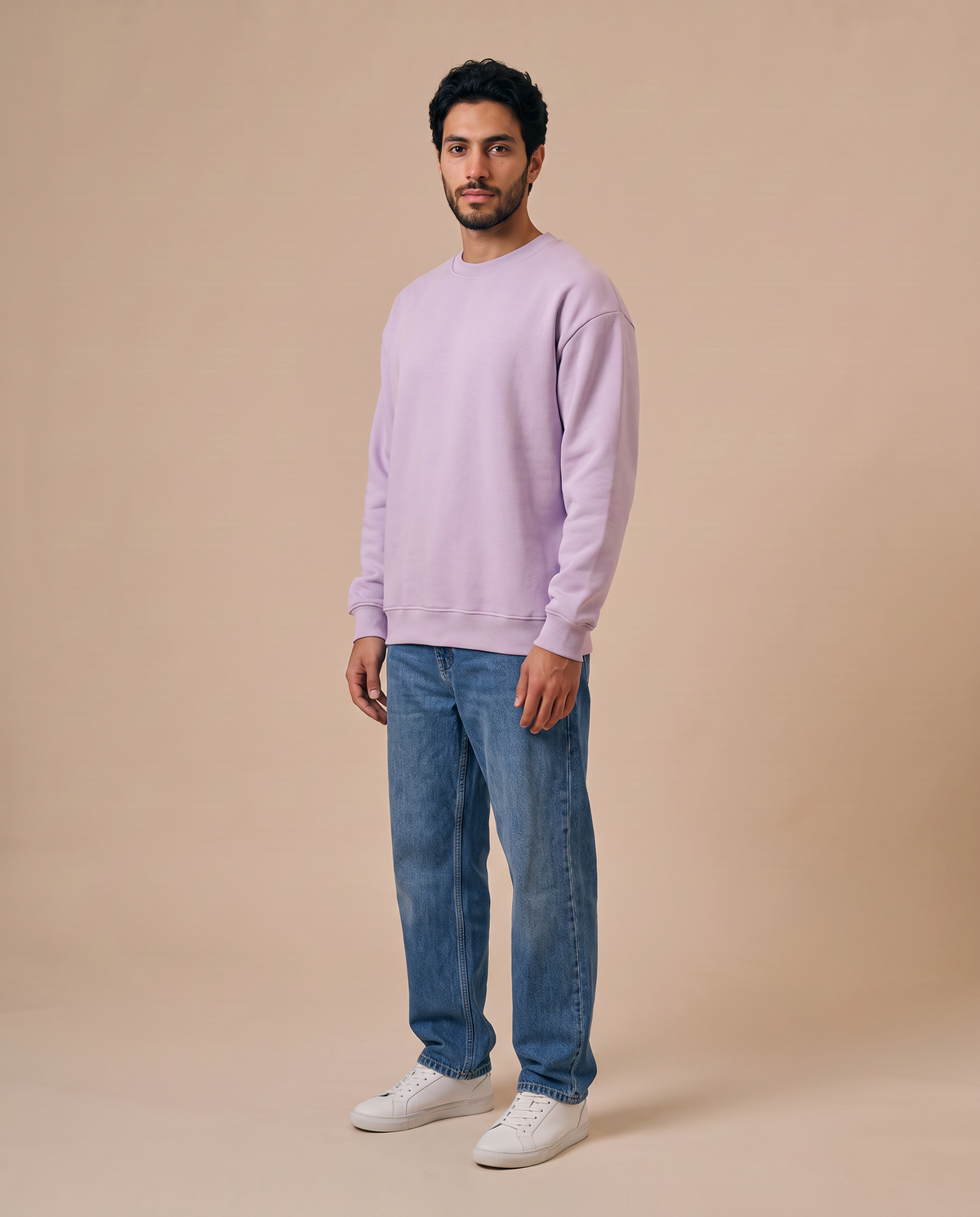 Lilac Crewneck - look 2