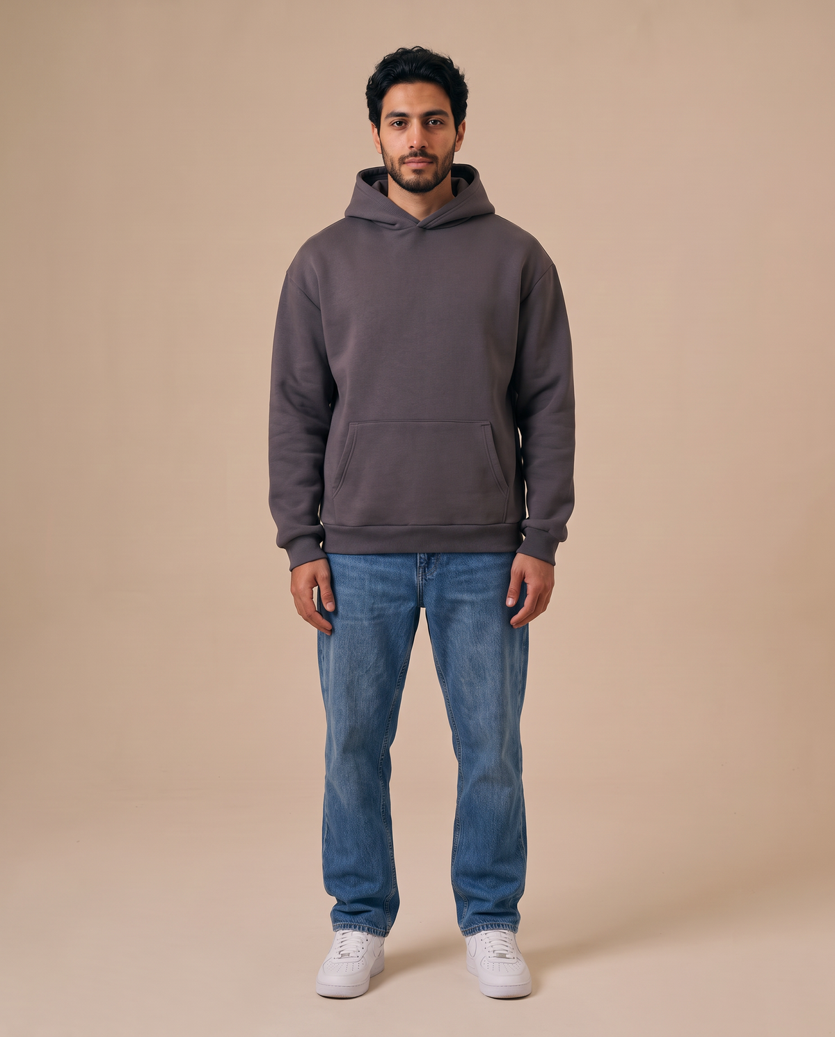 Grey Hoodie - look 2