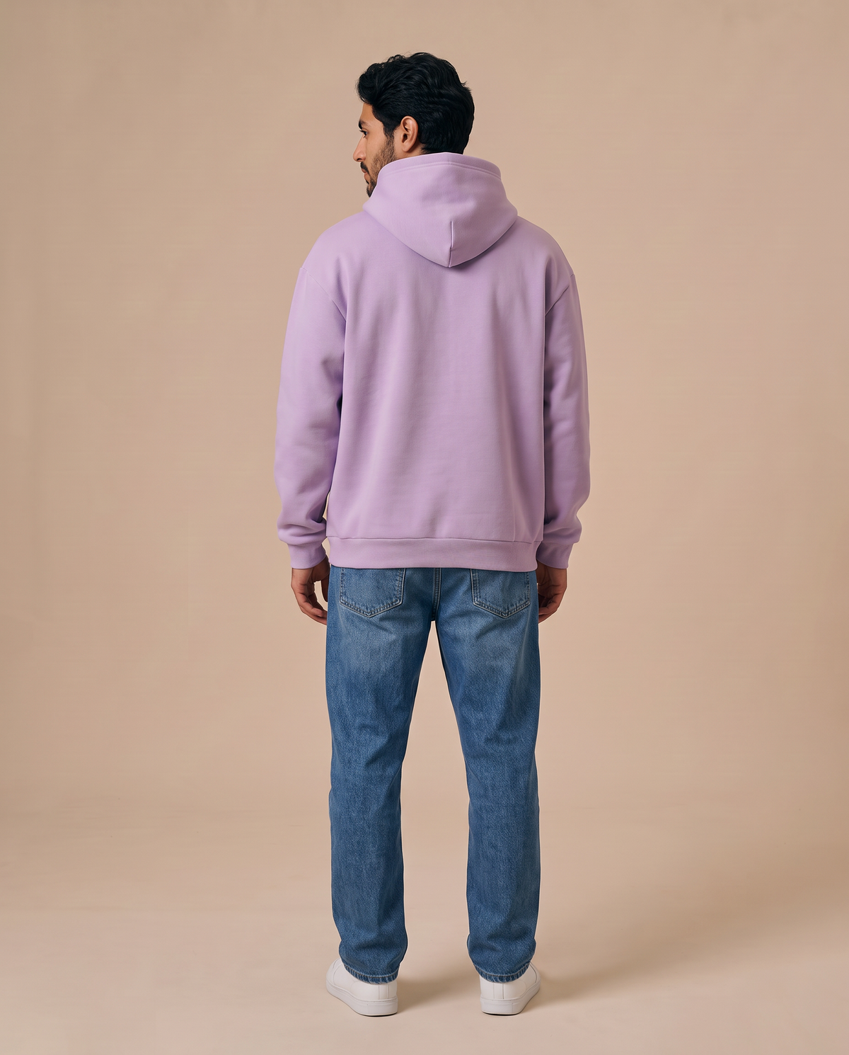 Mauve Hoodie - look 4