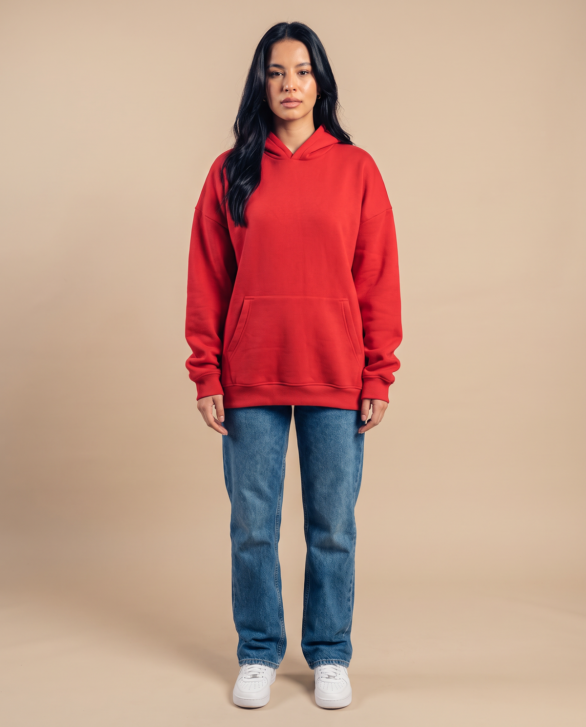Red Red Hoodie - look 1