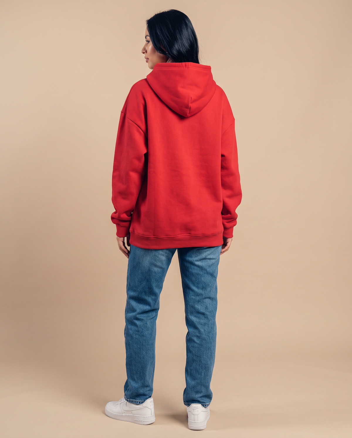 Red Red Hoodie - look 2