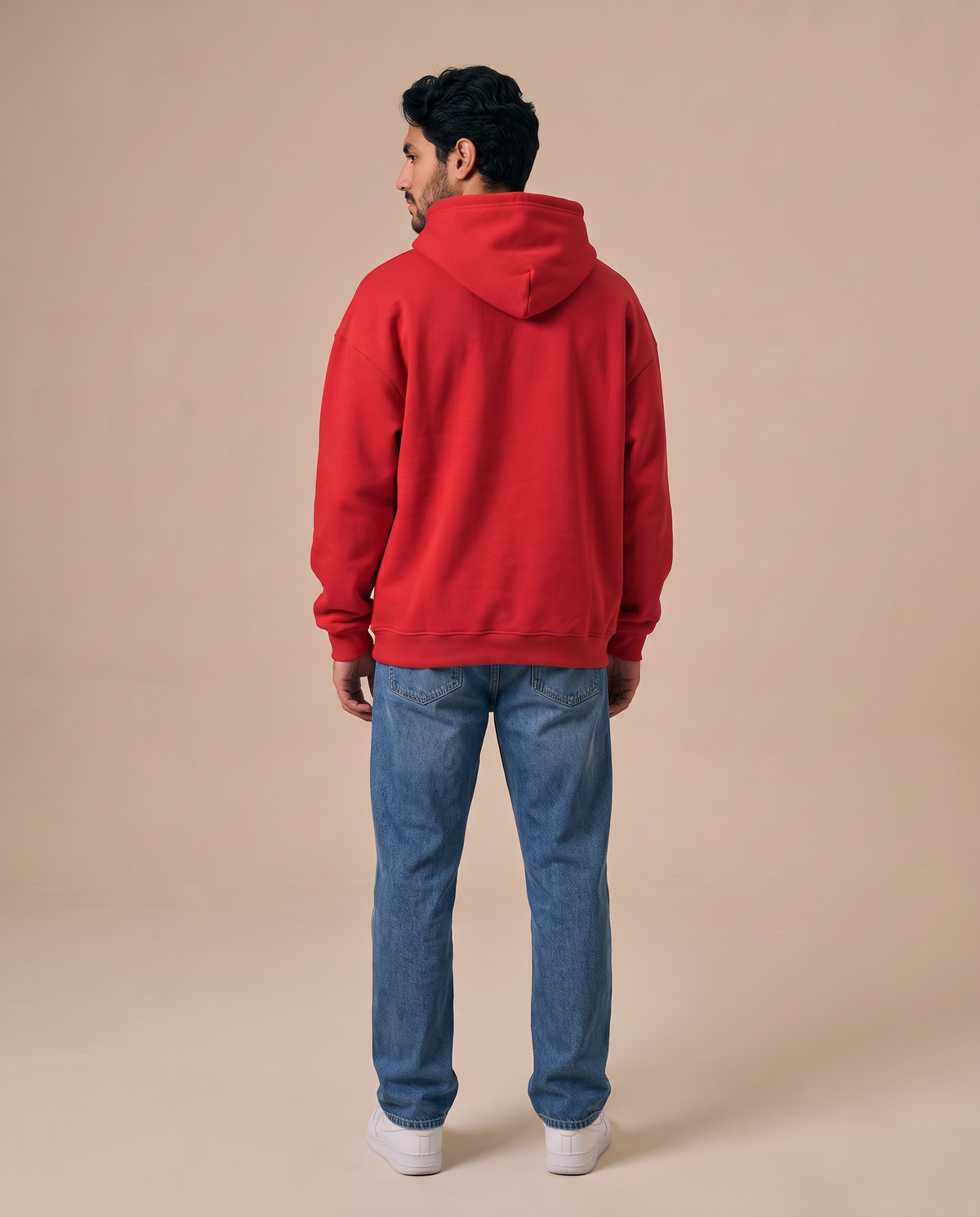 Red Red Hoodie - look 4