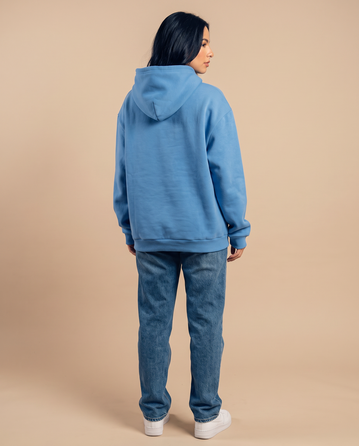 Sea Blue Hoodie - look 2
