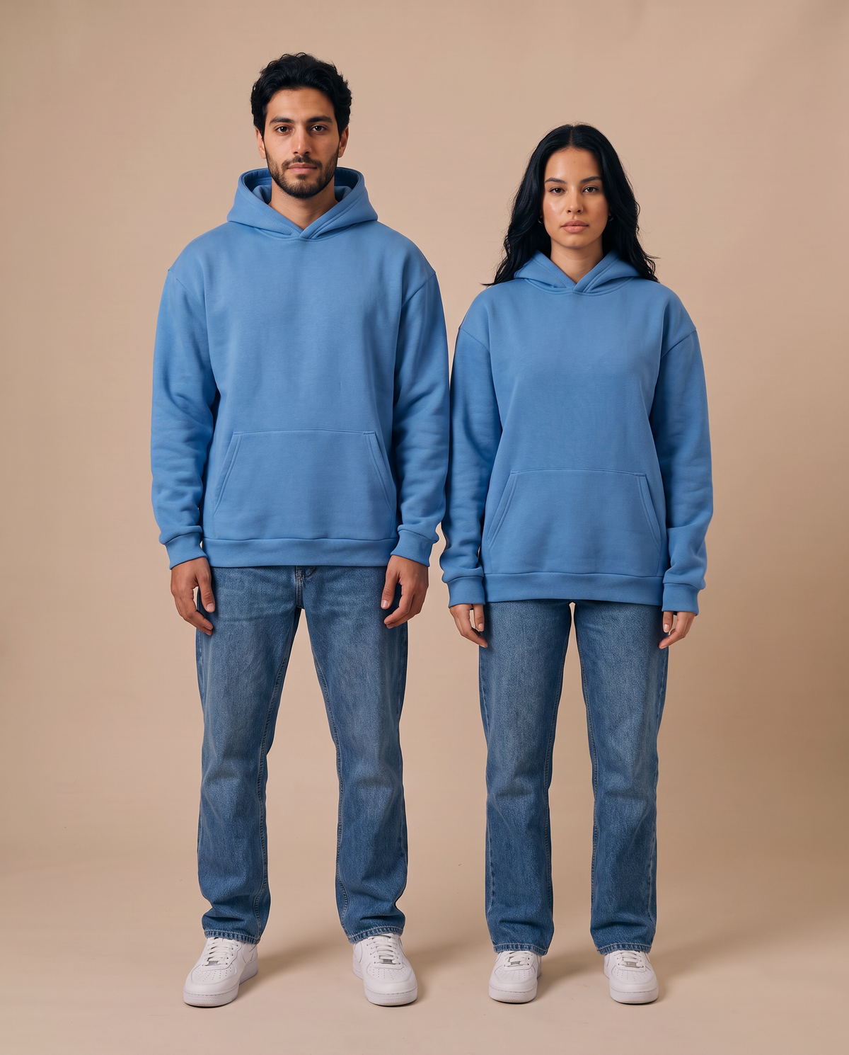 Sea Blue Hoodie - look 4