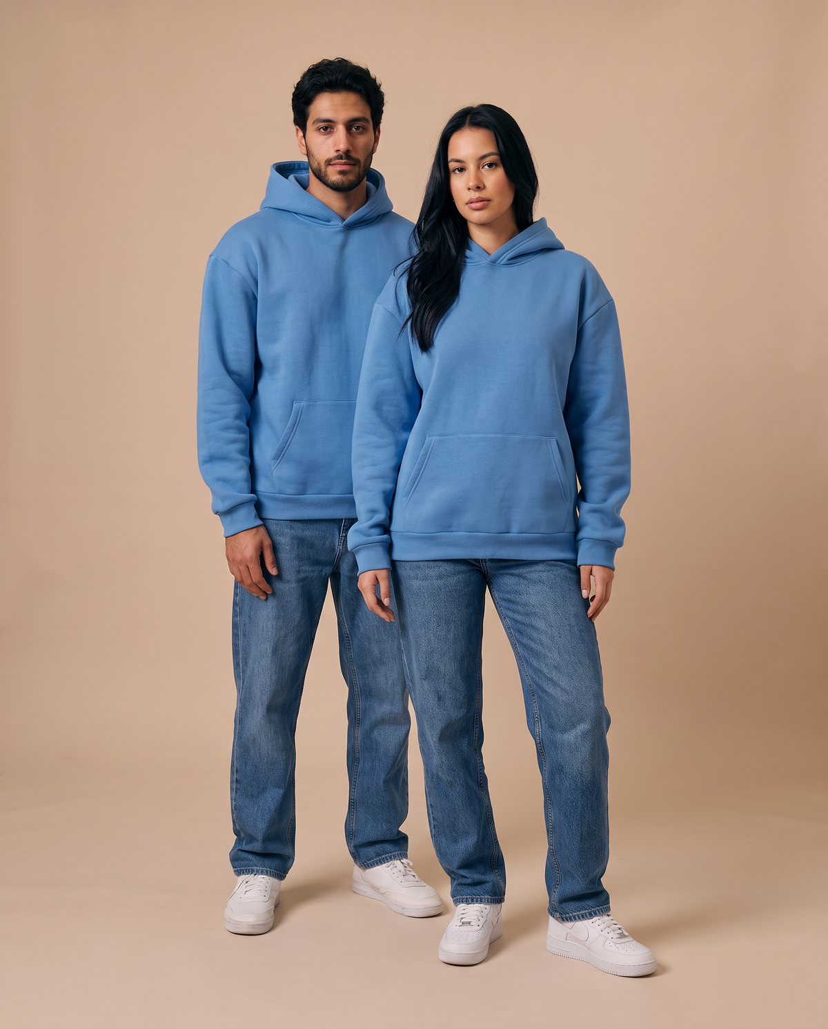 Sea Blue Hoodie - look 5