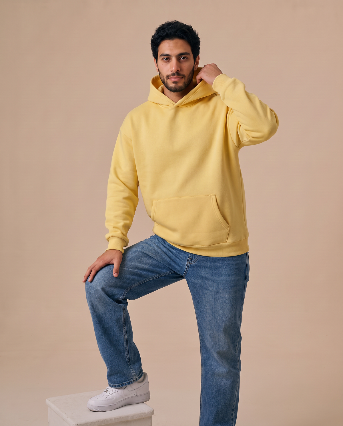 Yellow Hoodie - look 3