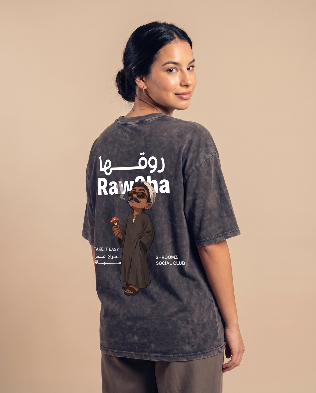 Raw2ha Grey Tee — magnific__photorealistic-premium-ecommerce-lookbook-studio-f__15813