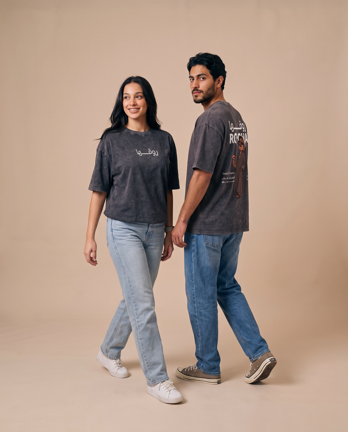 Raw2ha Grey Tee — magnific__photorealistic-premium-editorial-lookbook-fashion-__15811