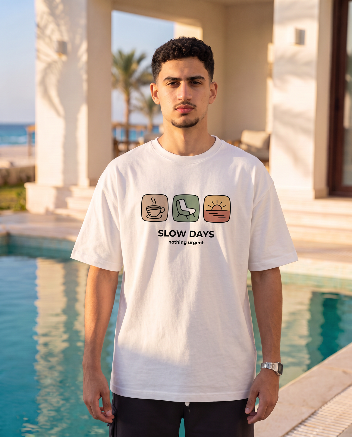 Slow Days T-shirt — front view