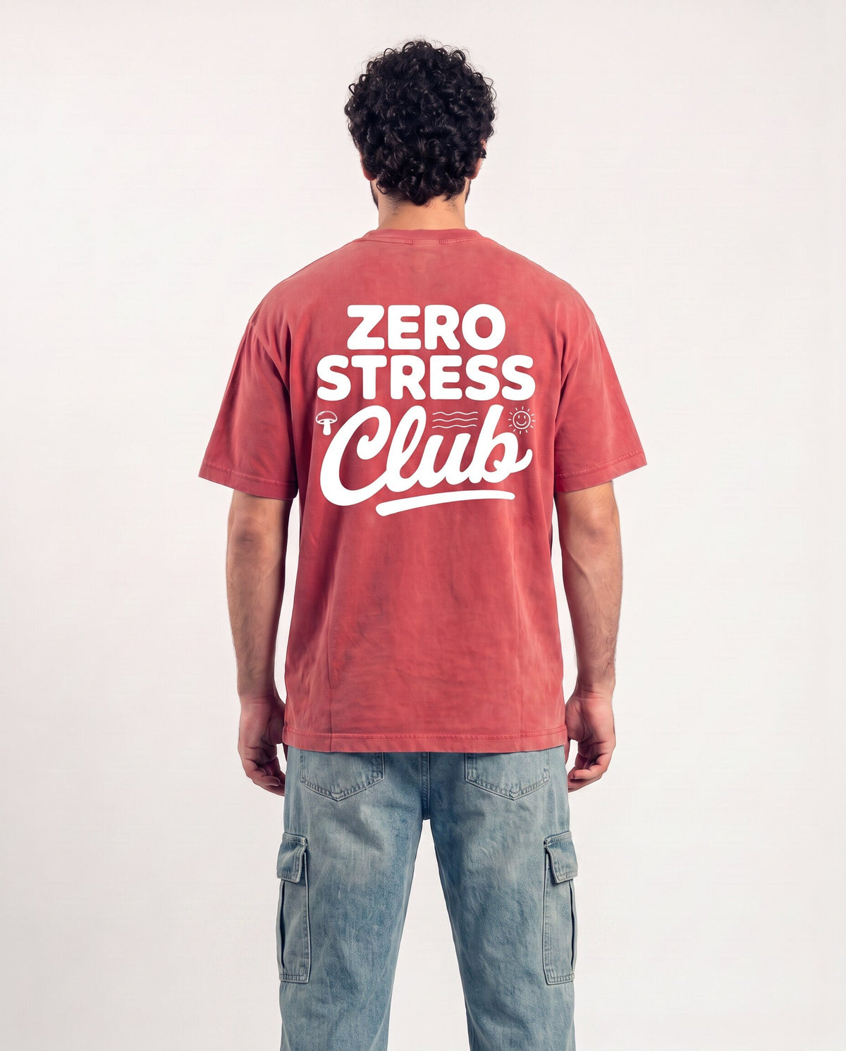 ZERO STRESS DAY Tee — back view