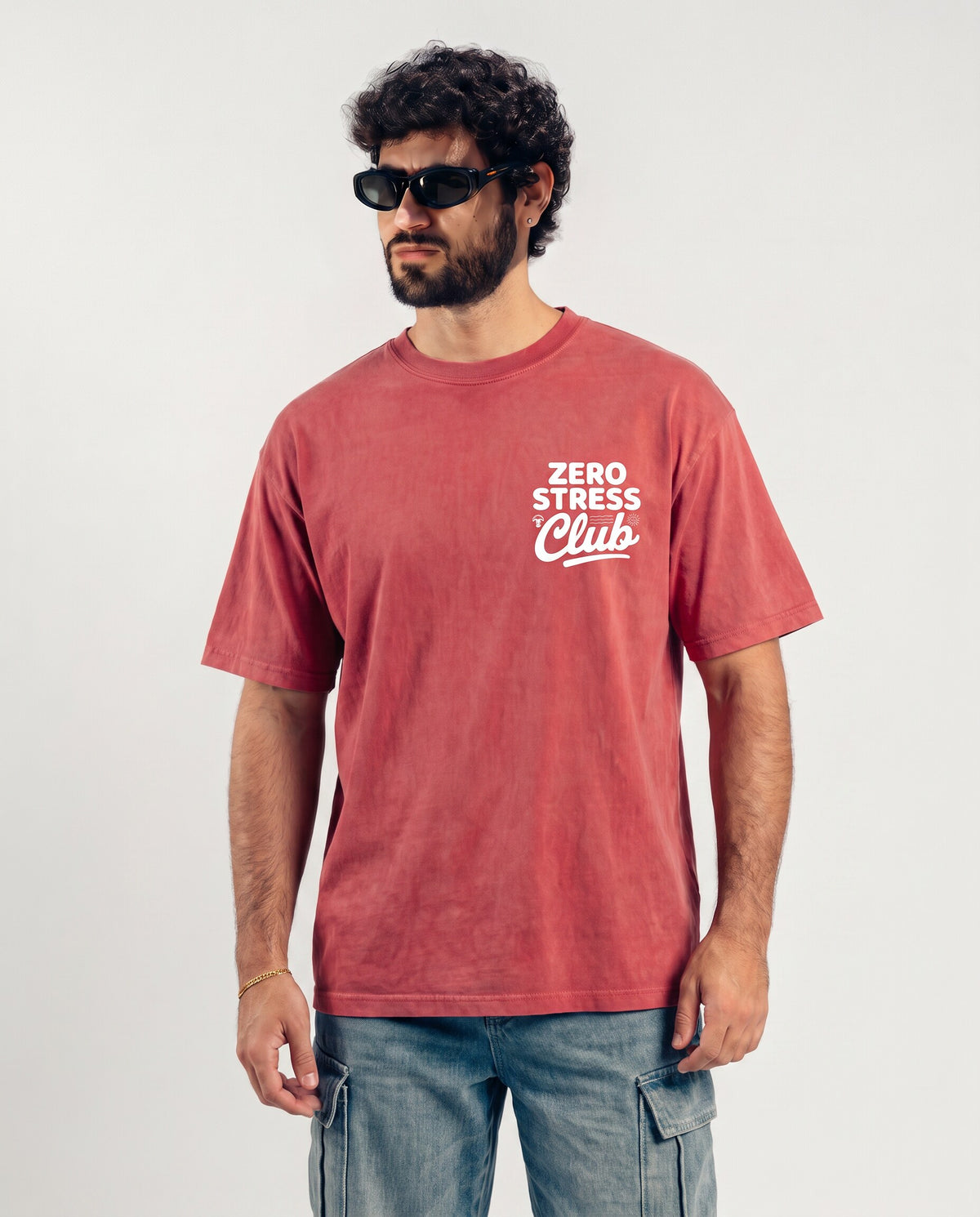 ZERO STRESS DAY Tee — front view
