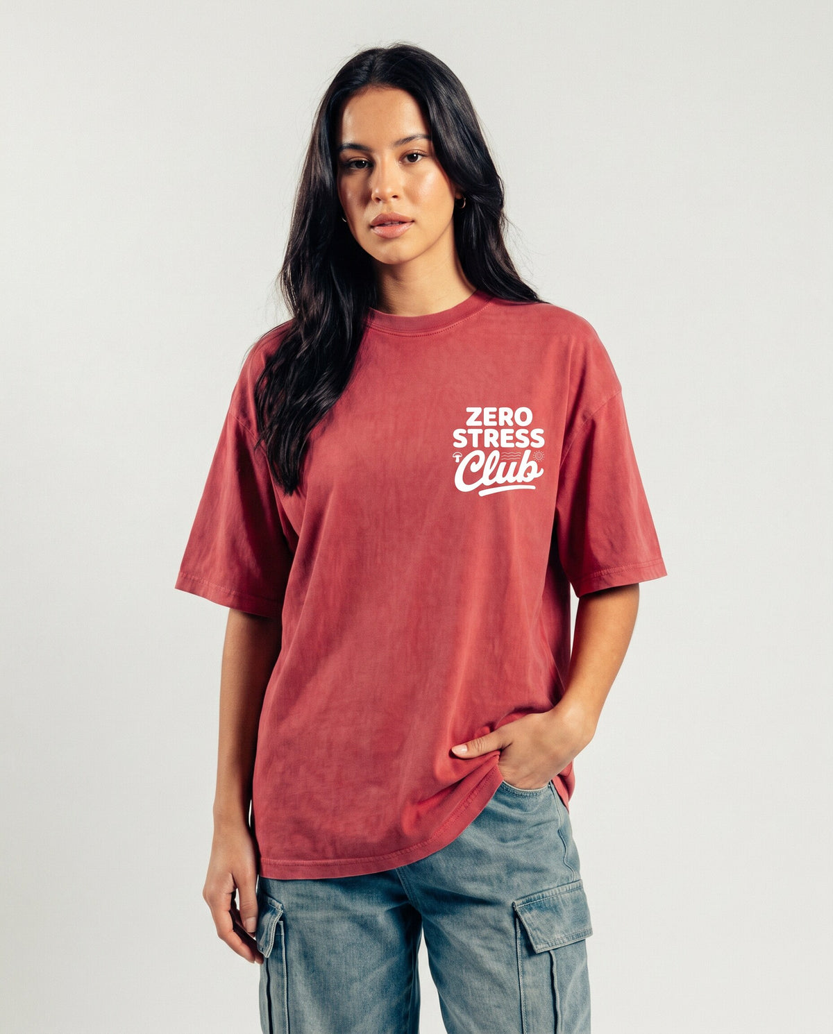 ZERO STRESS DAY Tee — front view